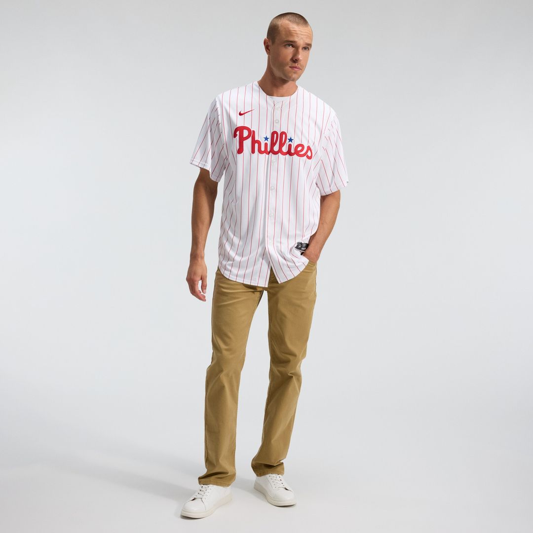 Philadelphia Phillies Nike Home Replica Team Jersey - White Team Jersey Sports Fan Apparel