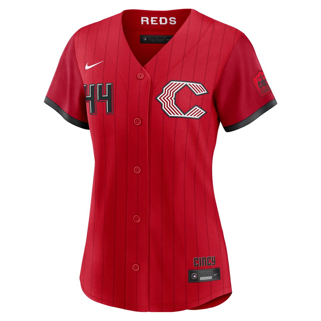 Cincinnati Reds Elly De La Cruz Nike Women's 2026 City Connect Stadium Jersey - Red Team Jersey Sports Fan Apparel