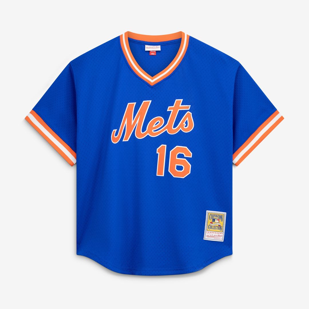 New York Mets Dwight Gooden Mitchell & Ness Authentic Batting Practice Jersey - Royal Team Jersey Sports Fan Apparel