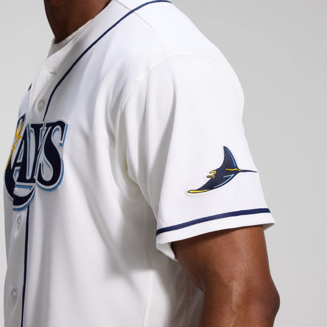 Tampa Bay Rays Nike Home Authentic Jersey - White Team Jersey Sports Fan Apparel