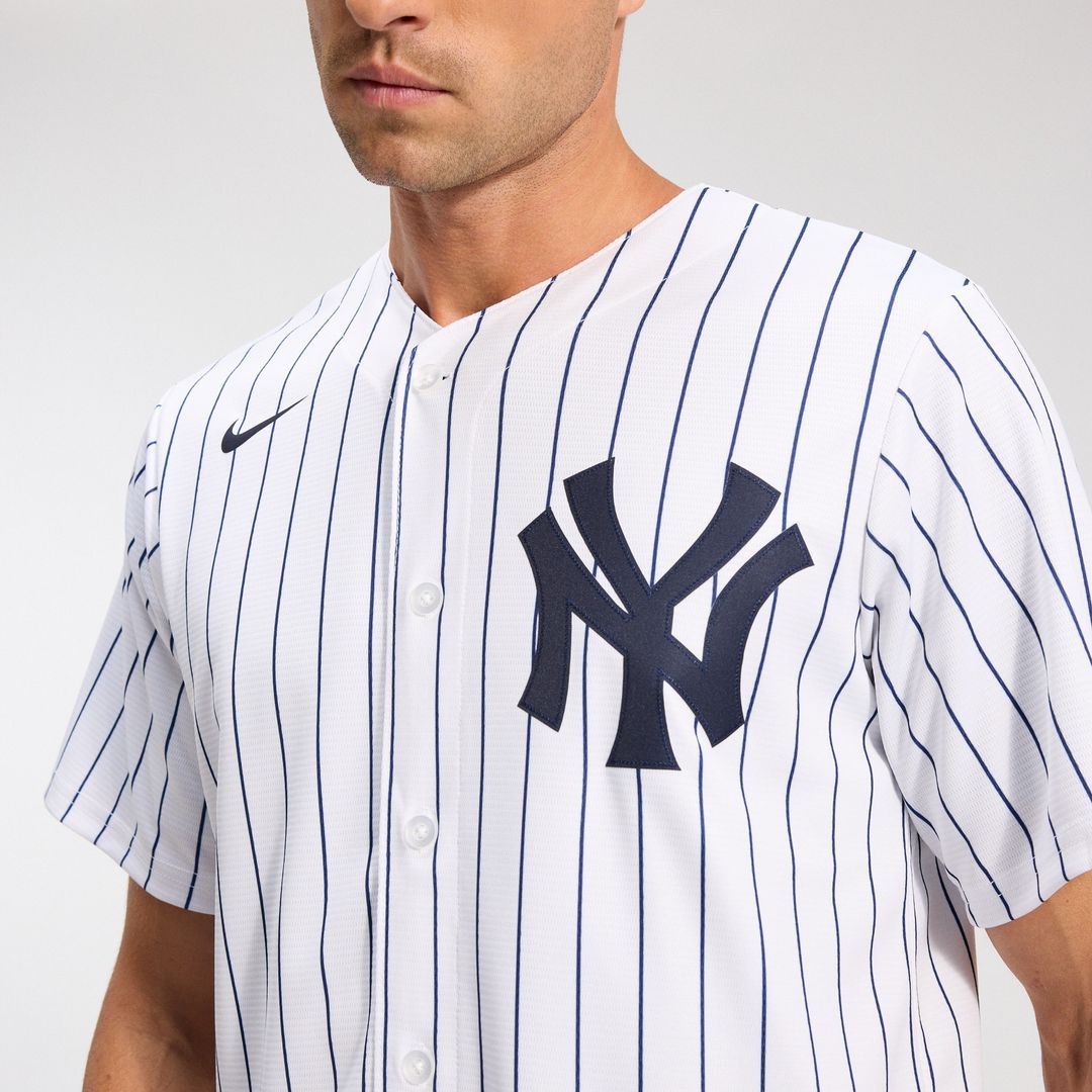 New York Yankees Nike Home Replica Team Jersey - White Team Jersey Sports Fan Apparel