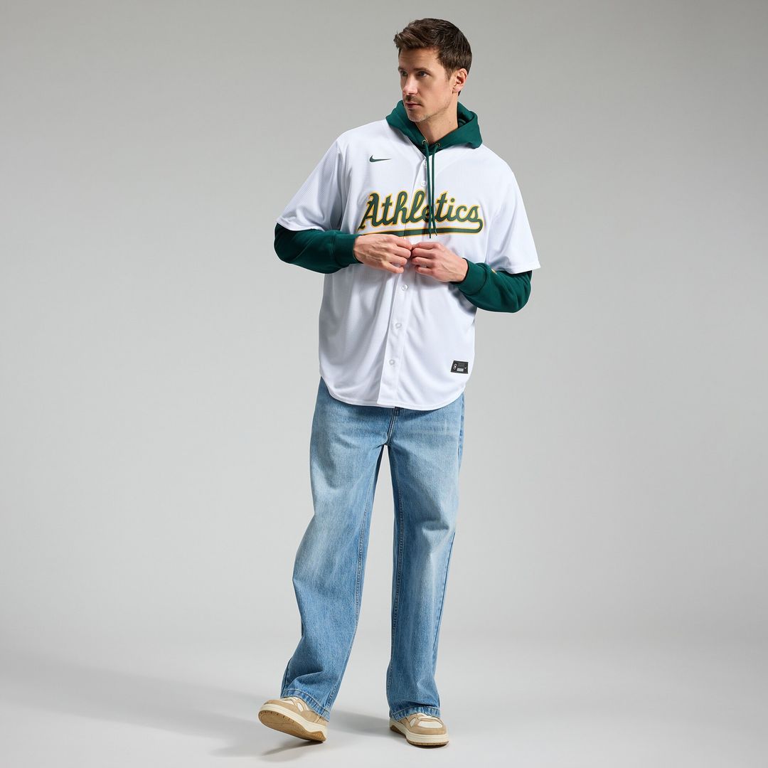 Athletics Nick Kurtz Nike Home Replica Jersey - White Team Jersey Sports Fan Apparel