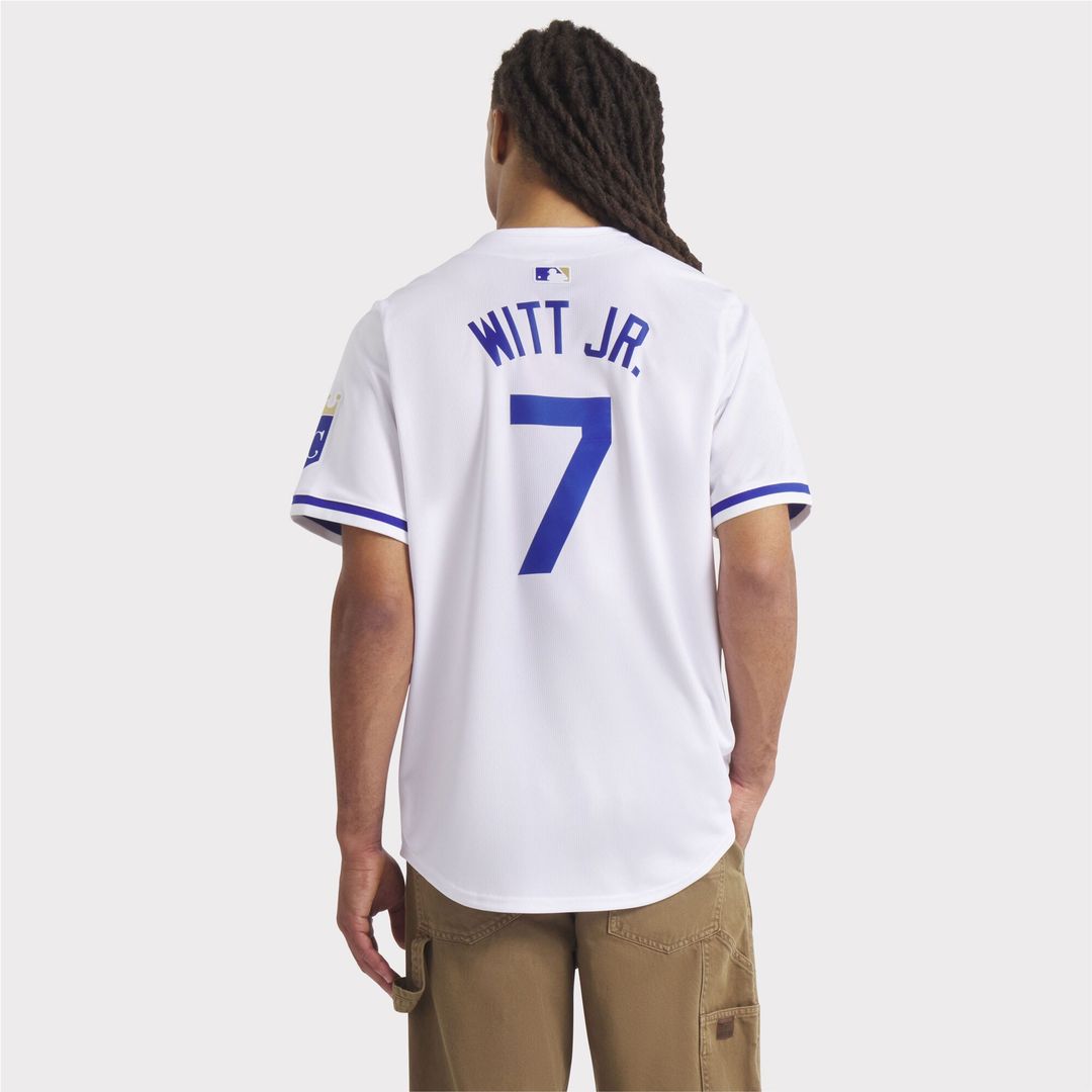 Kansas City Royals Bobby Witt Jr. Nike Home Limited Player Jersey - White Team Jersey Sports Fan Apparel