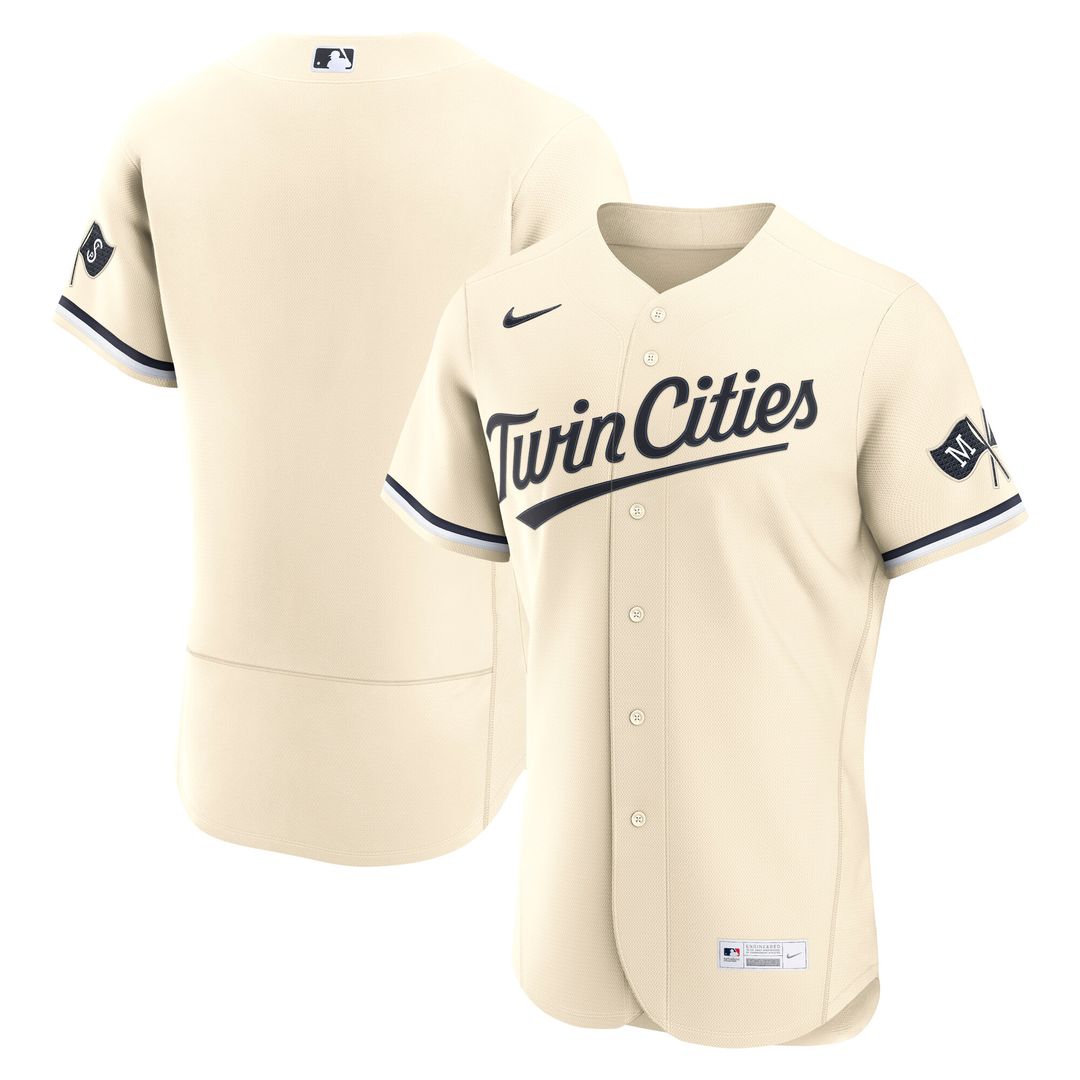 Minnesota Twins Nike Alternate Authentic Jersey - Navy Team Jersey Sports Fan Apparel