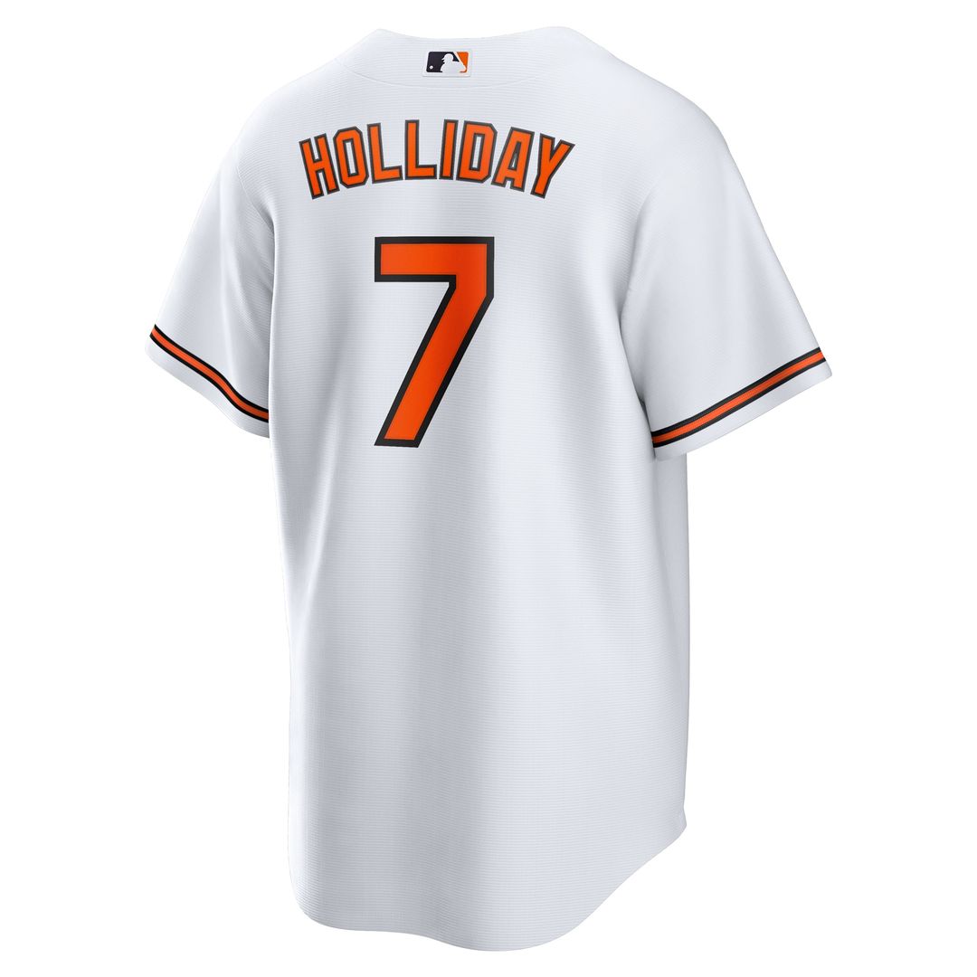 Baltimore Orioles Jackson Holliday Nike Home Replica Player Jersey - White Team Jersey Sports Fan Apparel