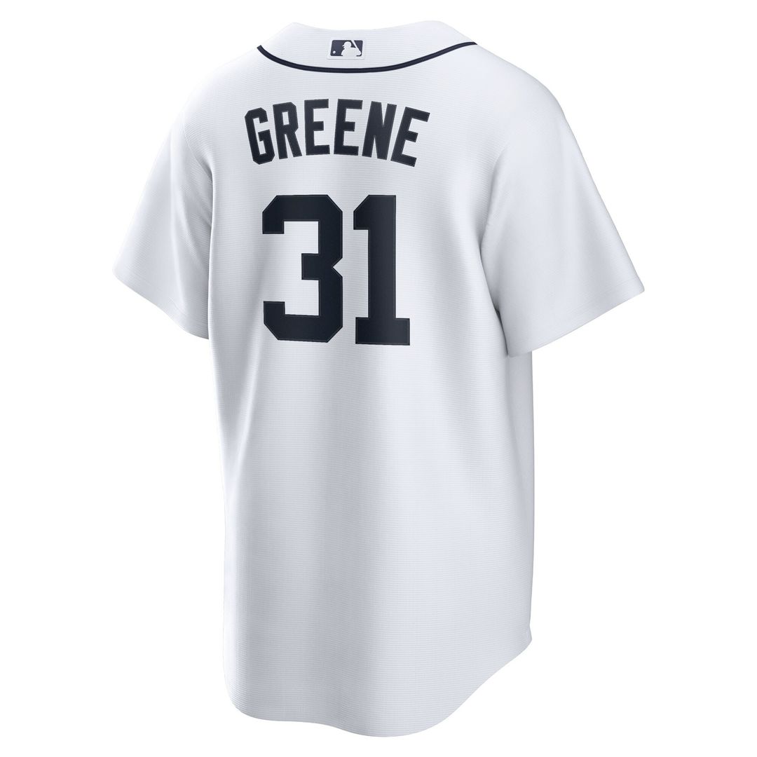 Detroit Tigers Riley Greene Nike Replica Player Jersey - White Team Jersey Sports Fan Apparel