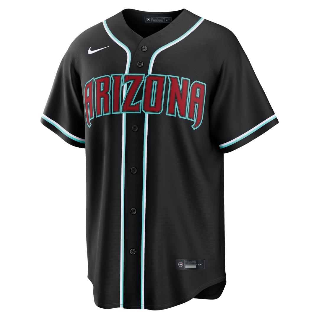 Arizona Diamondbacks Nike Fashion Replica Black Out Jersey Team Jersey Sports Fan Apparel