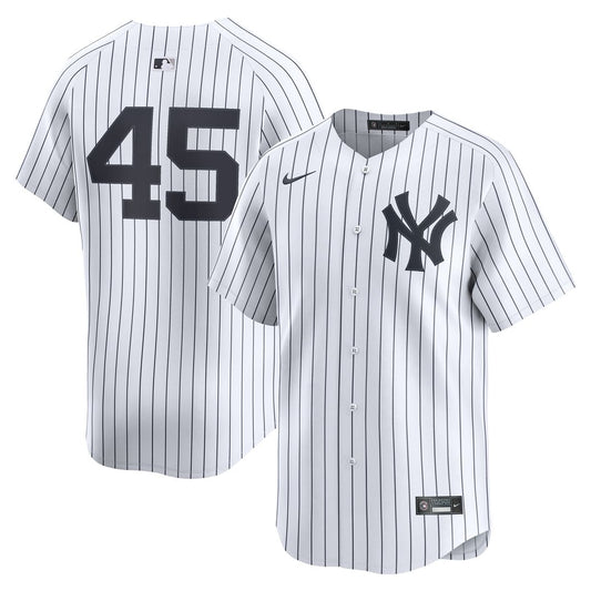 New York Yankees Gerrit Cole Nike Home Limited Player Jersey - White Team Jersey Sports Fan Apparel