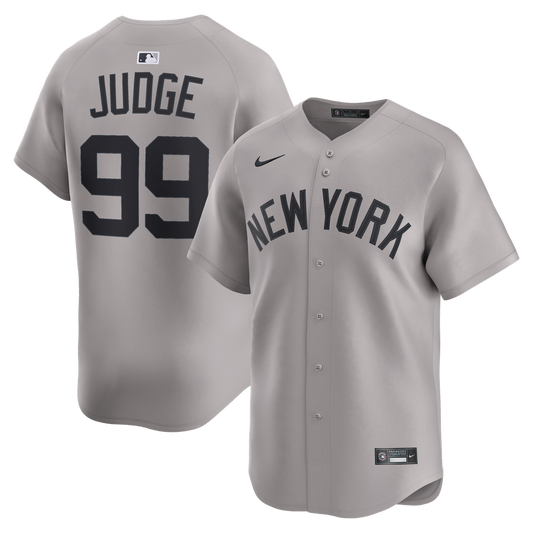 New York Yankees Aaron Judge Nike Road Limited Player Jersey - Gray Team Jersey Sports Fan Apparel