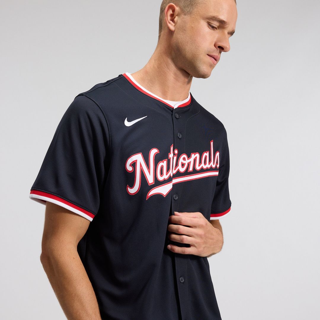 Washington Nationals James Wood Nike Alternate Limited Player Jersey - Navy Team Jersey Sports Fan Apparel