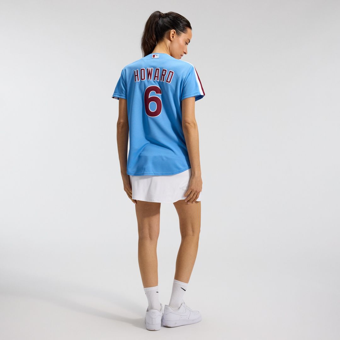 Philadelphia Phillies Ryan Howard Nike Women's Replica Jersey - Light Blue Team Jersey Sports Fan Apparel