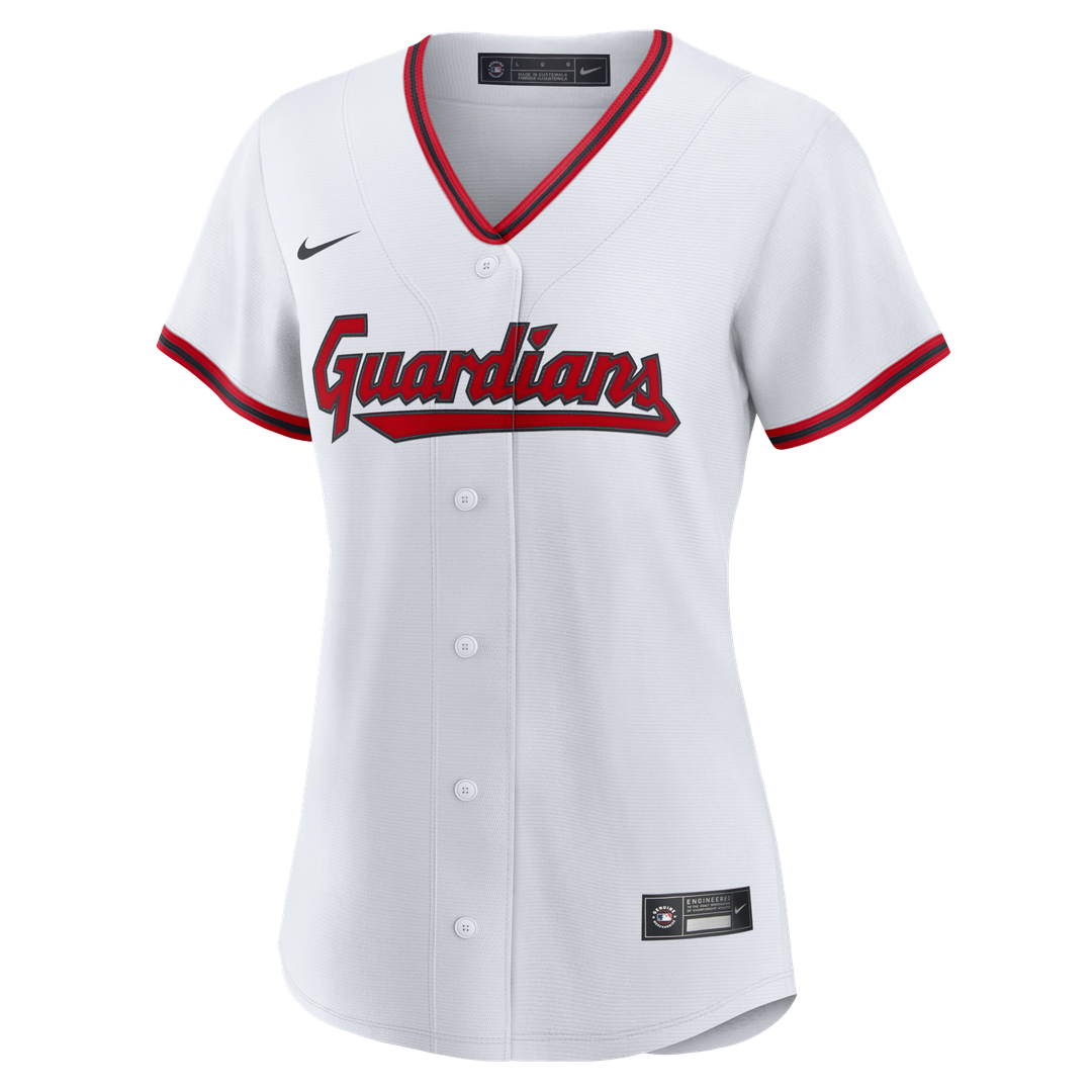 Cleveland Guardians José Ramírez Nike Women's Home Replica Jersey - White Team Jersey Sports Fan Apparel
