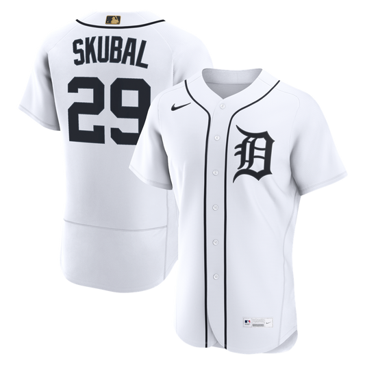 Detroit Tigers Tarik Skubal Nike MLB Awards Authentic Jersey - White Team Jersey Sports Fan Apparel