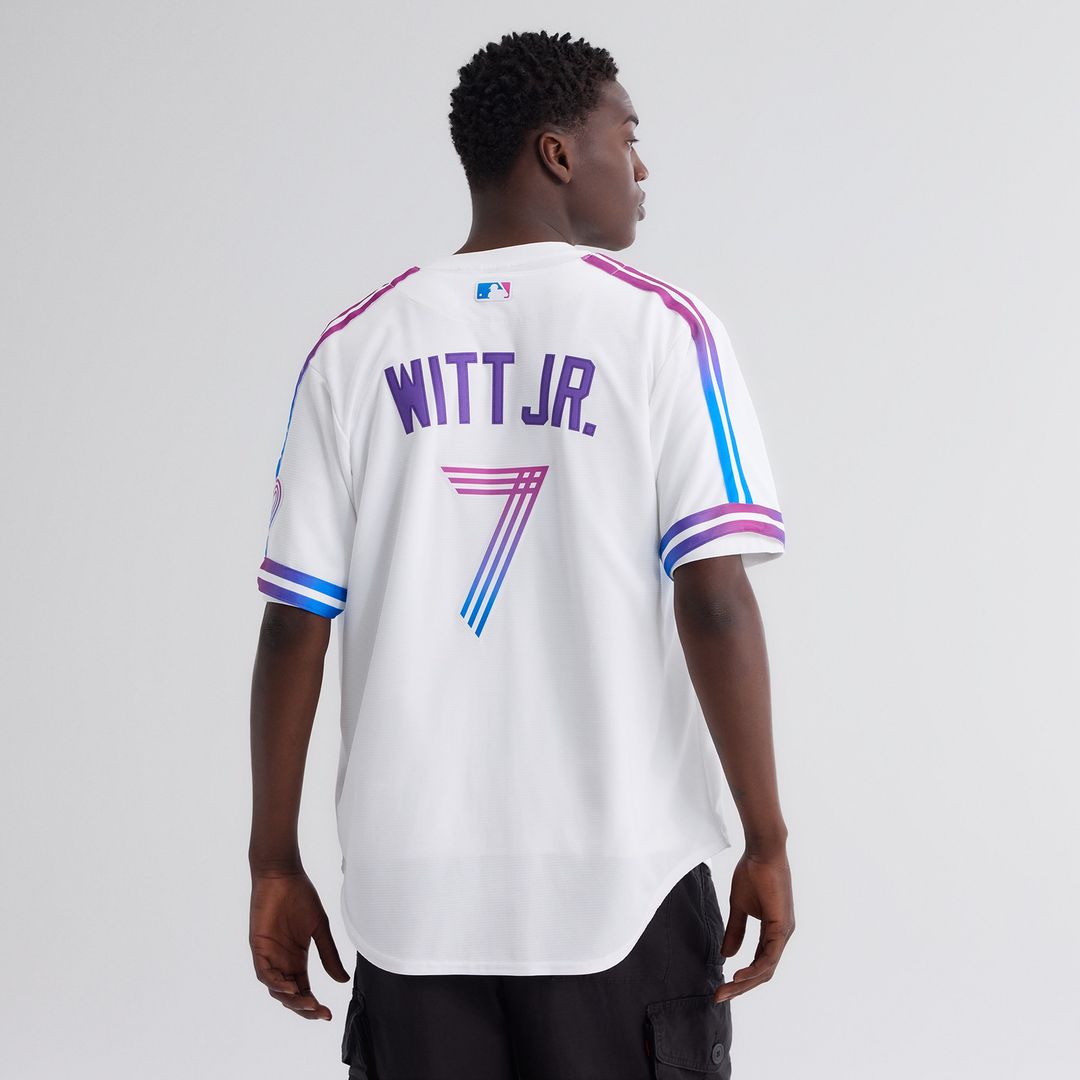 Kansas City Royals Bobby Witt Jr. Nike 2026 City Connect Stadium Jersey - White Team Jersey Sports Fan Apparel
