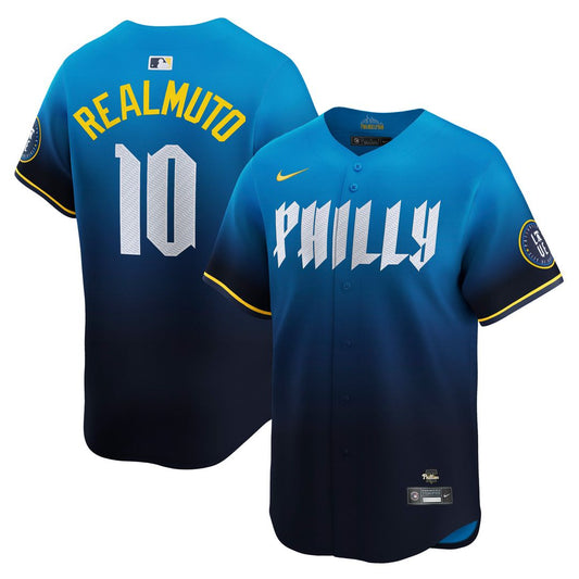 Philadelphia Phillies J.T. Realmuto Nike City Connect Limited Jersey - Navy Team Jersey Sports Fan Apparel