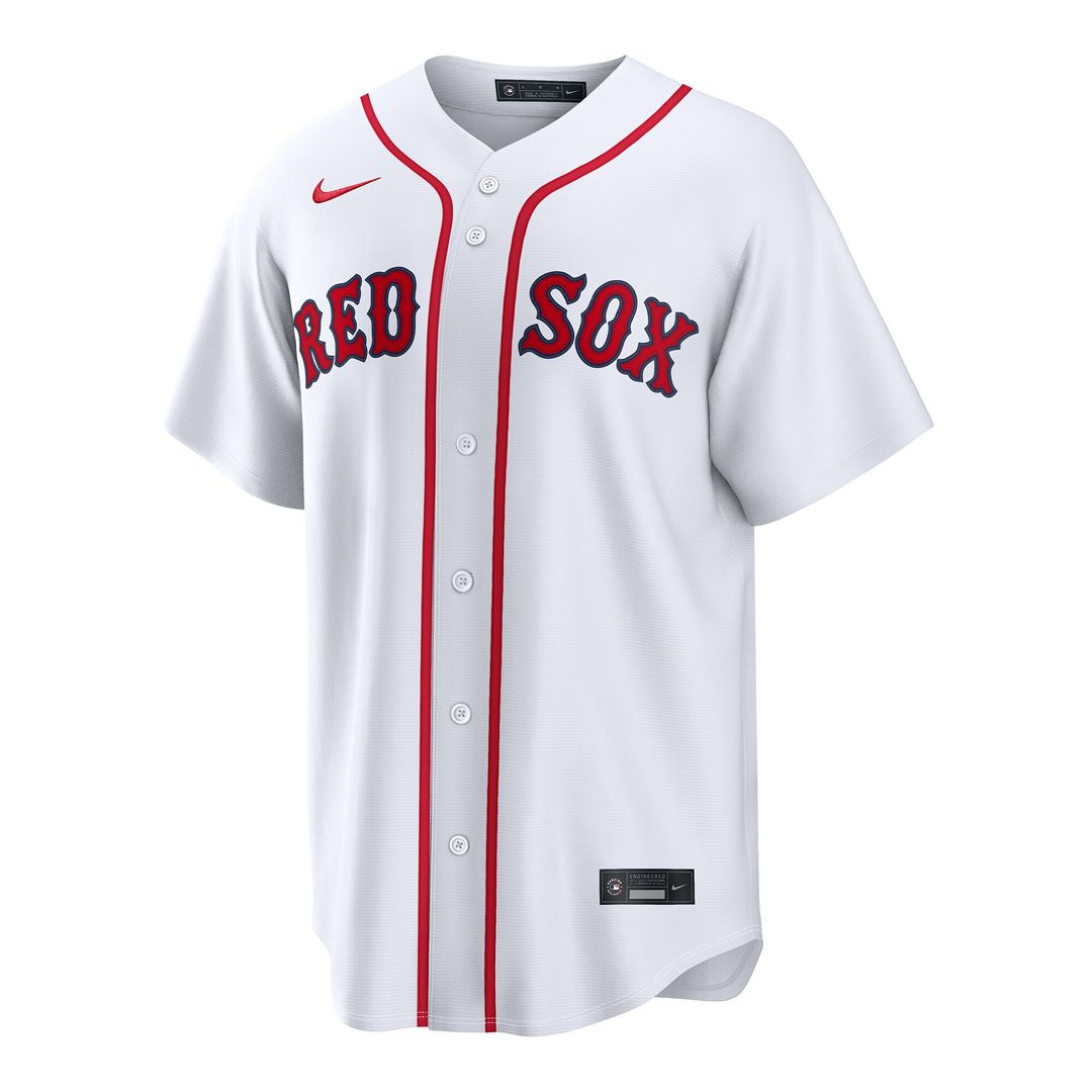 Boston Red Sox Jovani Moran Nike Home Replica Jersey - White Team Jersey Sports Fan Apparel