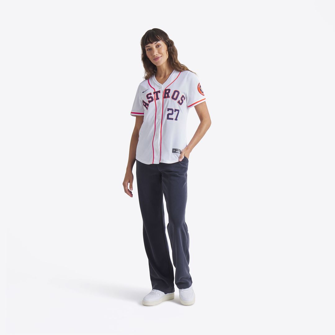 Houston Astros Jose Altuve Nike Women's Home Limited Player Jersey - White Team Jersey Sports Fan Apparel