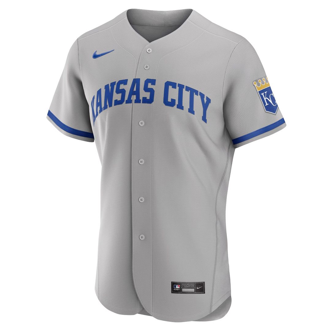 Kansas City Royals Nike 2022 Road Authentic Jersey - Gray Team Jersey Sports Fan Apparel