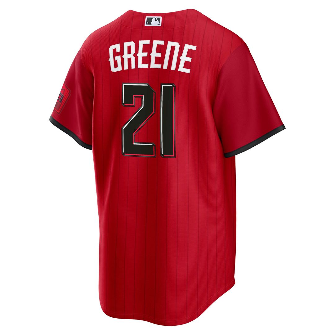 Cincinnati Reds Hunter Greene Nike 2026 City Connect Stadium Jersey - Red Team Jersey Sports Fan Apparel