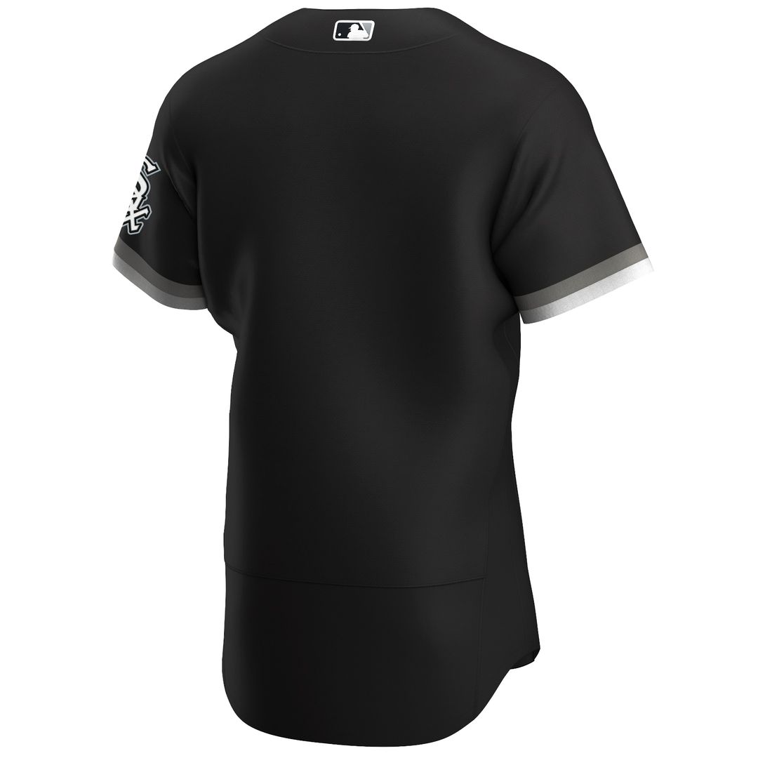 Chicago White Sox Nike Alternate Authentic Team Jersey - Black Team Jersey Sports Fan Apparel