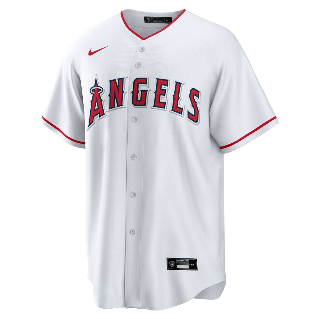 Los Angeles Angels Yusei Kikuchi Nike Home Replica Jersey - White Team Jersey Sports Fan Apparel