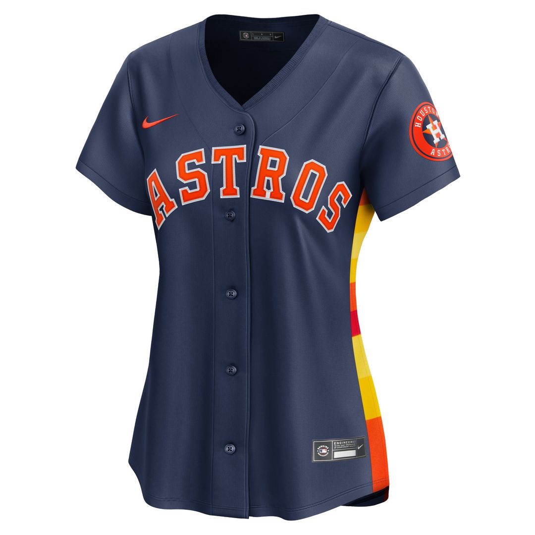 Houston Astros Jose Altuve Nike Women's Alternate Limited Player Jersey - Navy Team Jersey Sports Fan Apparel