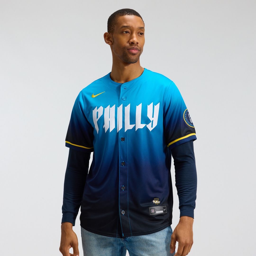 Philadelphia Phillies Nike City Connect Limited Jersey - Navy Team Jersey Sports Fan Apparel