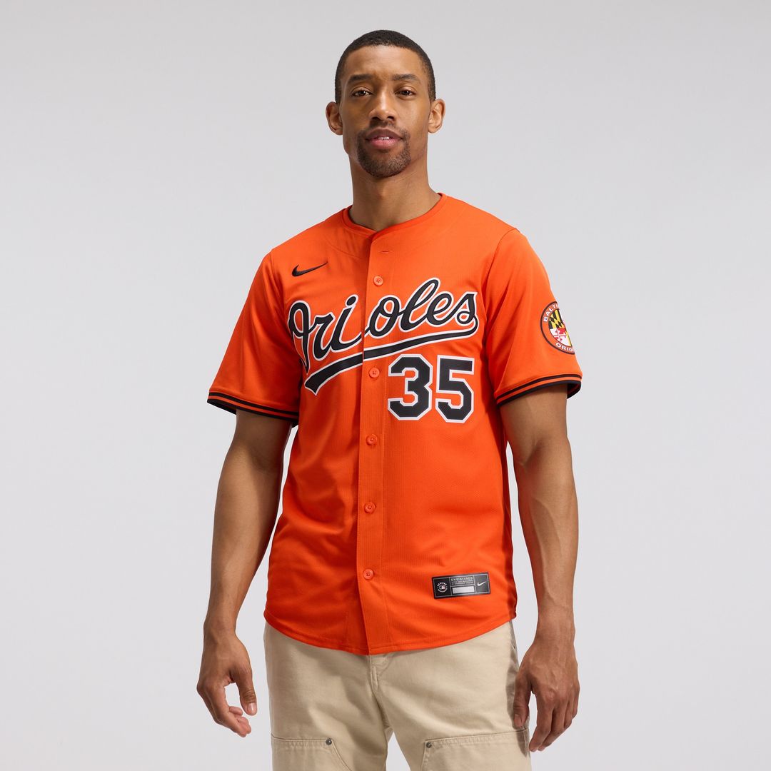 Baltimore Orioles Adley Rutschman Nike 2nd Alternate Limited Player Jersey - Orange Team Jersey Sports Fan Apparel