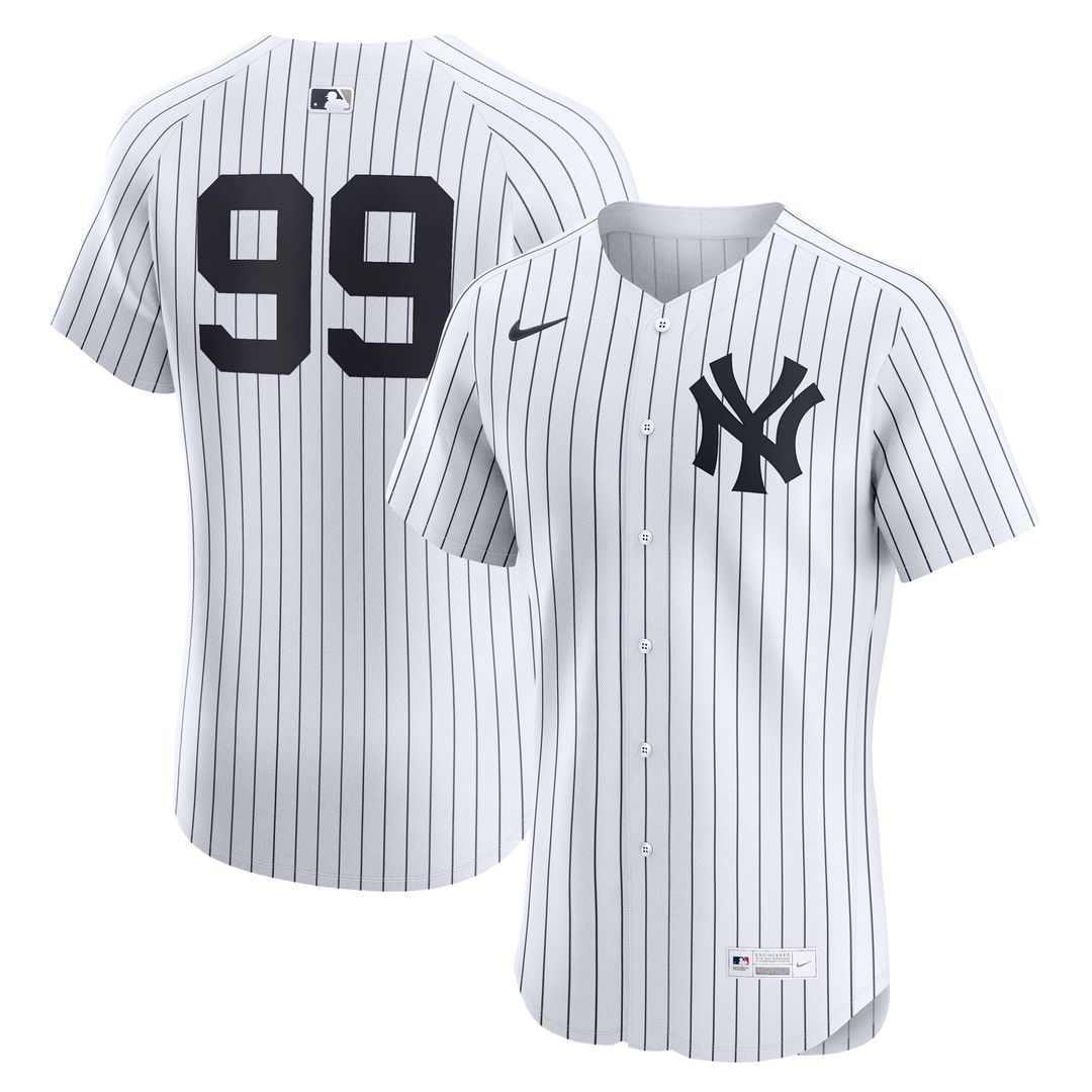 New York Yankees Aaron Judge Nike Home ElitePlayer Jersey - White Team Jersey Sports Fan Apparel