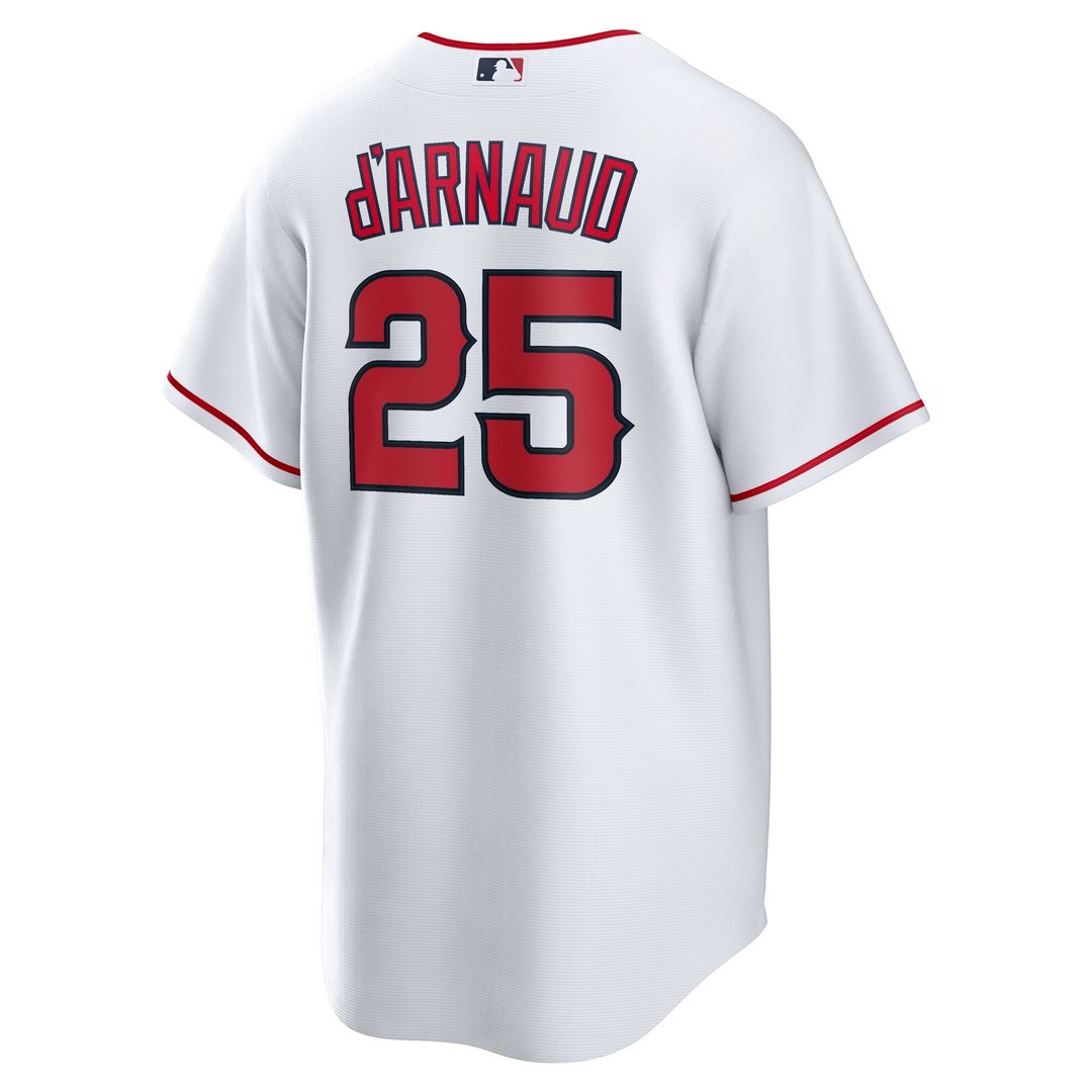 Los Angeles Angels Travis d'Arnaud Nike Home Replica Jersey - White Team Jersey Sports Fan Apparel