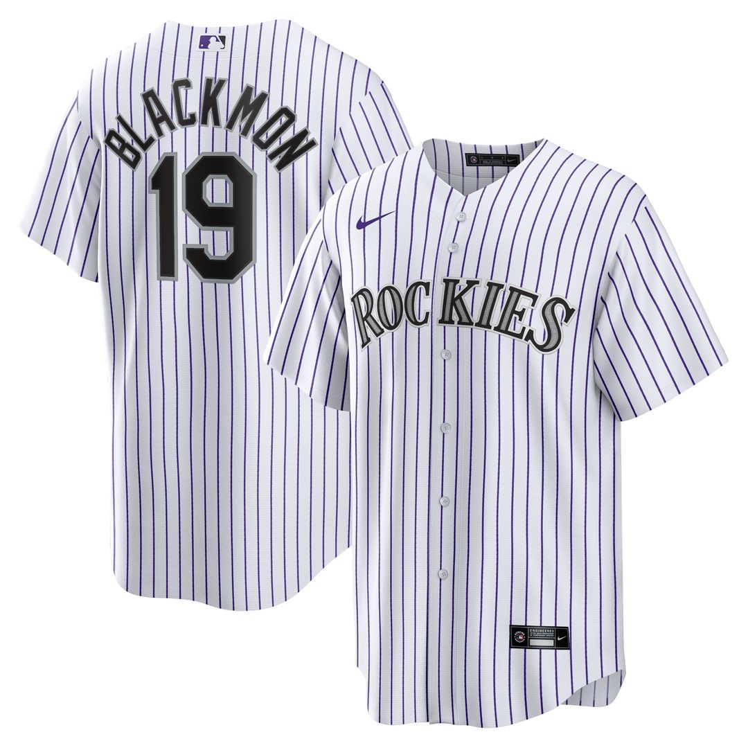 Colorado Rockies Charlie Blackmon Nike Alternate Replica Player Name Jersey - Purple Team Jersey Sports Fan Apparel