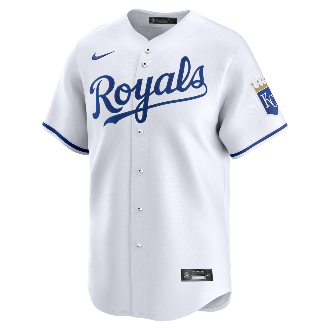 Kansas City Royals Nike Home Limited Jersey - White Team Jersey Sports Fan Apparel