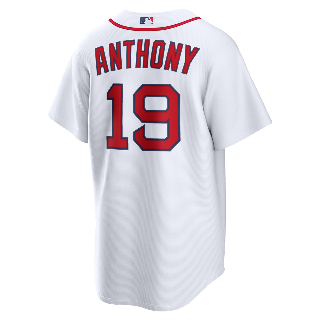 Boston Red Sox Roman Anthony Nike Home Replica Jersey - White Team Jersey Sports Fan Apparel
