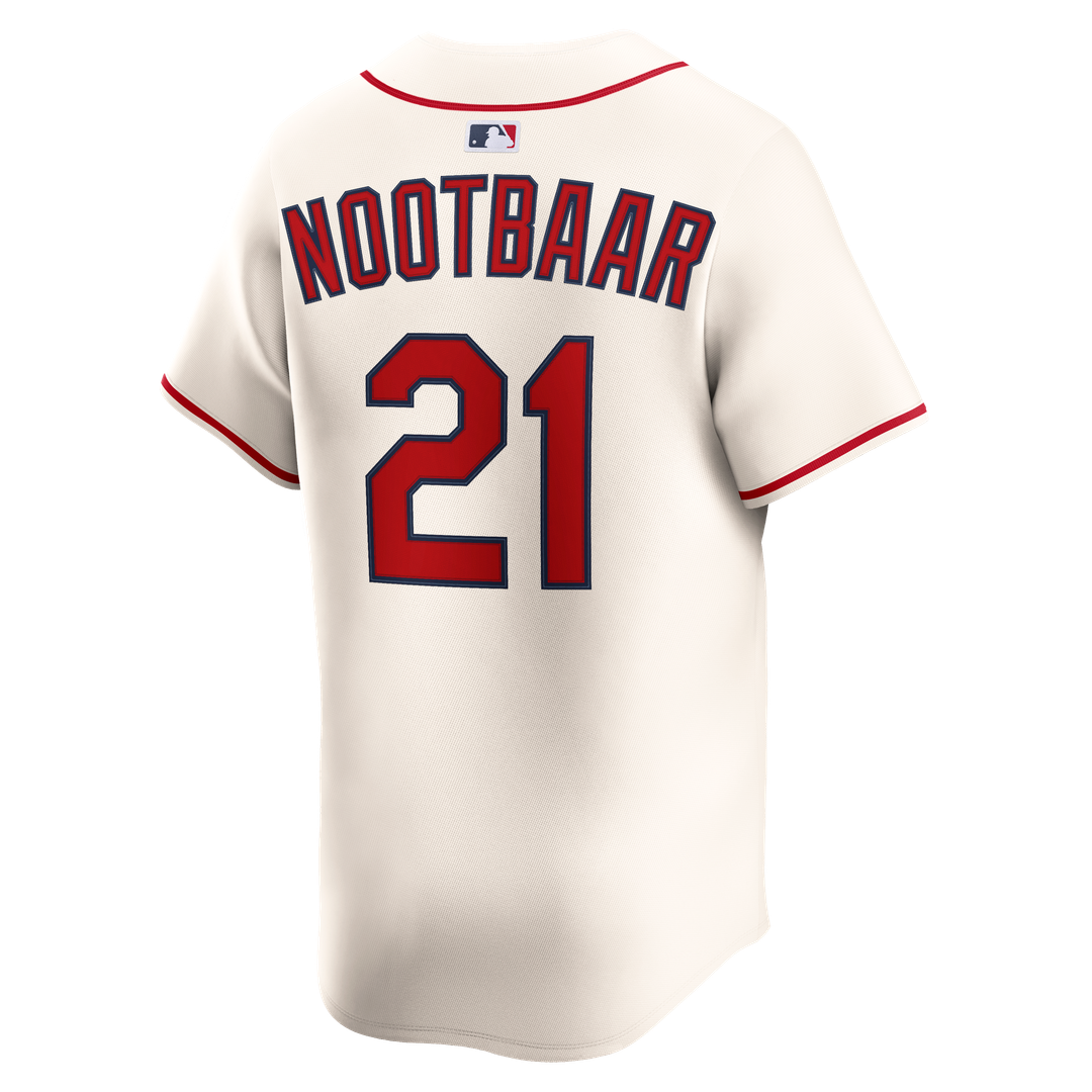 St. Louis Cardinals Lars Nootbaar Nike Alternate 2 Limited Jersey - Cream Team Jersey Sports Fan Apparel