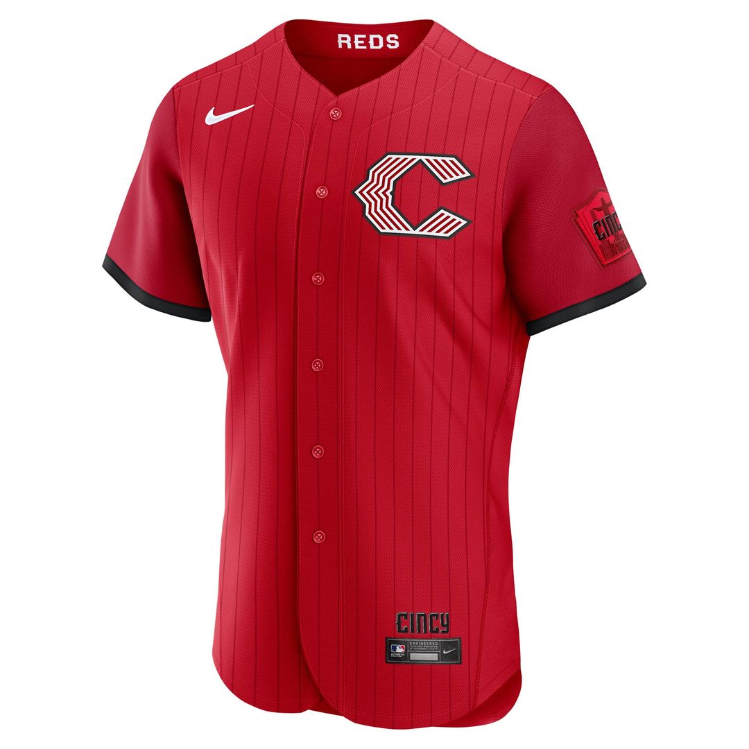 Cincinnati Reds Nike 2026 City Connect Authentic Jersey - Red Team Jersey Sports Fan Apparel