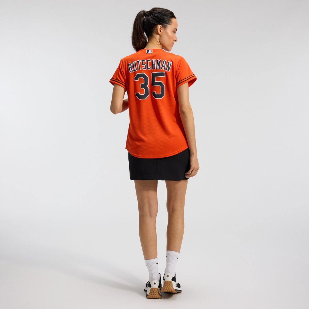 Baltimore Orioles Adley Rutschman Nike Women's Alternate Replica Player Jersey - Orange Team Jersey Sports Fan Apparel