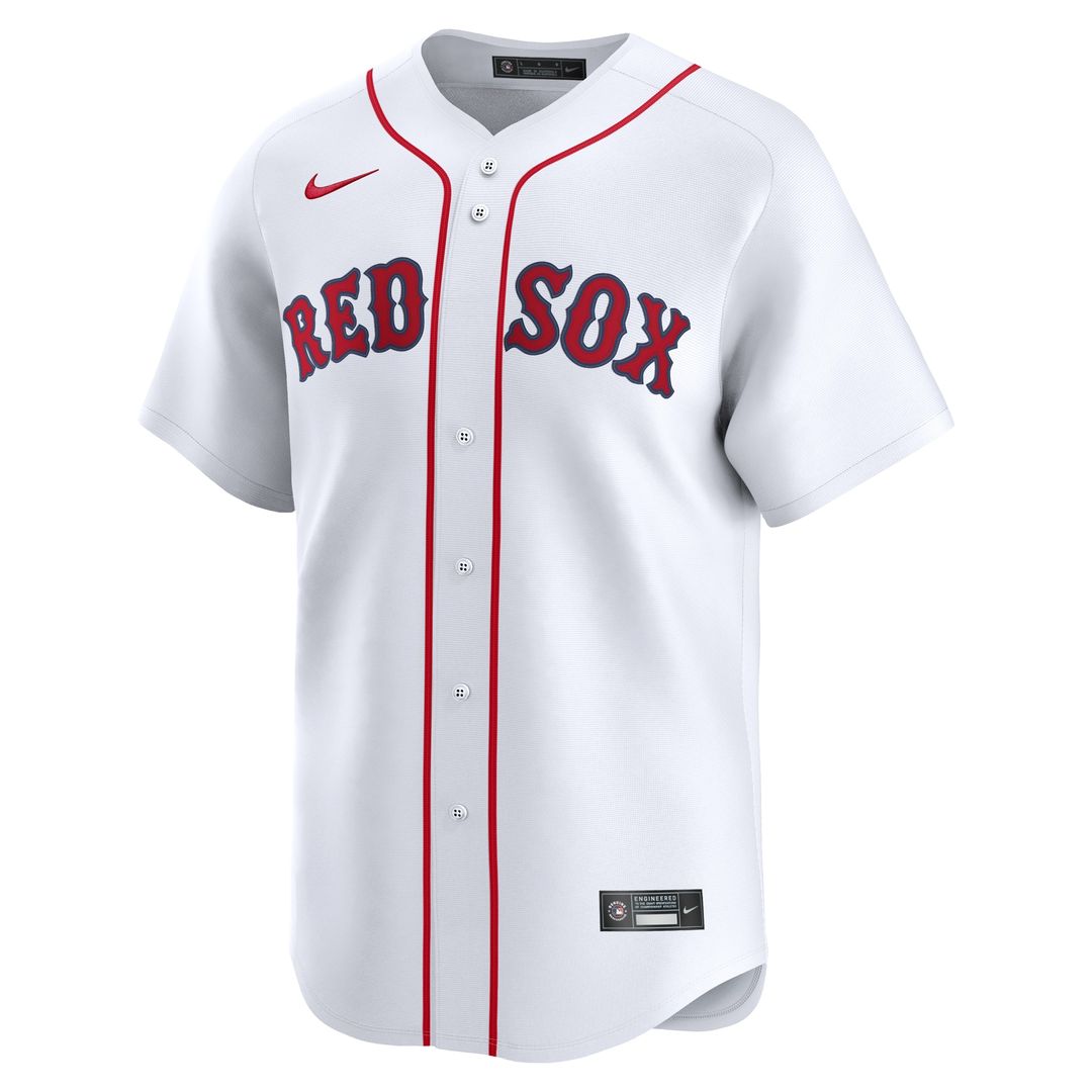 Boston Red Sox Nike Home Limited Custom Jersey - White Team Jersey Sports Fan Apparel