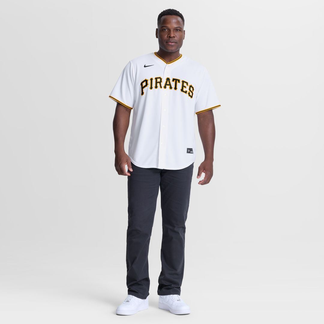 Pittsburgh Pirates Paul Skenes Nike Home Replica Jersey - White Team Jersey Sports Fan Apparel