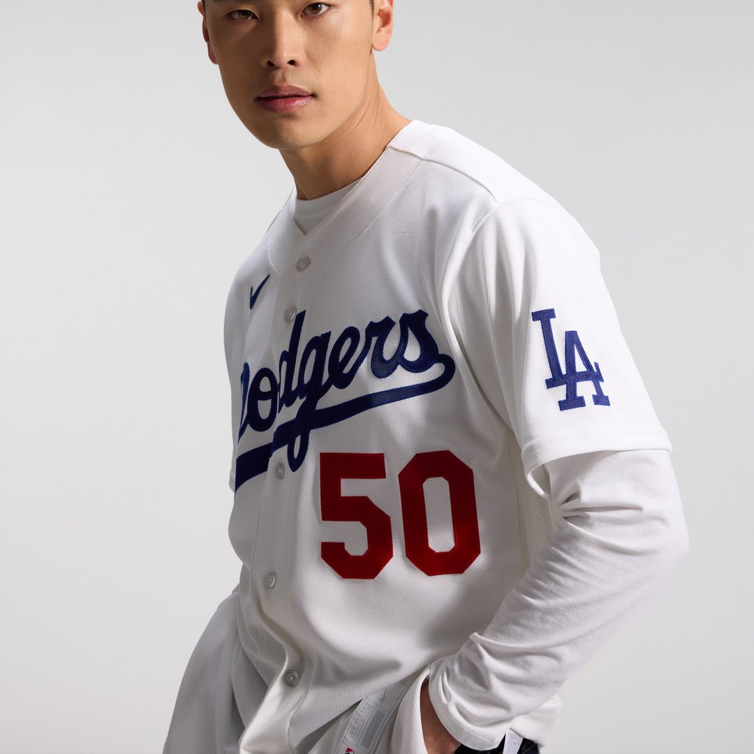 Los Angeles Dodgers Mookie Betts Nike Home Authentic Jersey - White Team Jersey Sports Fan Apparel