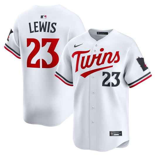 Minnesota Twins Royce Lewis Nike Home Limited Player Jersey - White Team Jersey Sports Fan Apparel