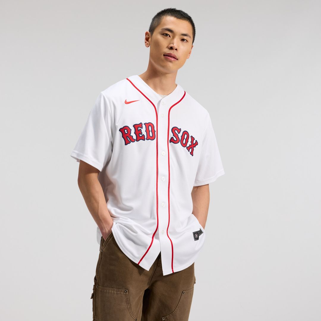 Boston Red Sox Roman Anthony Nike Home Replica Jersey - White Team Jersey Sports Fan Apparel