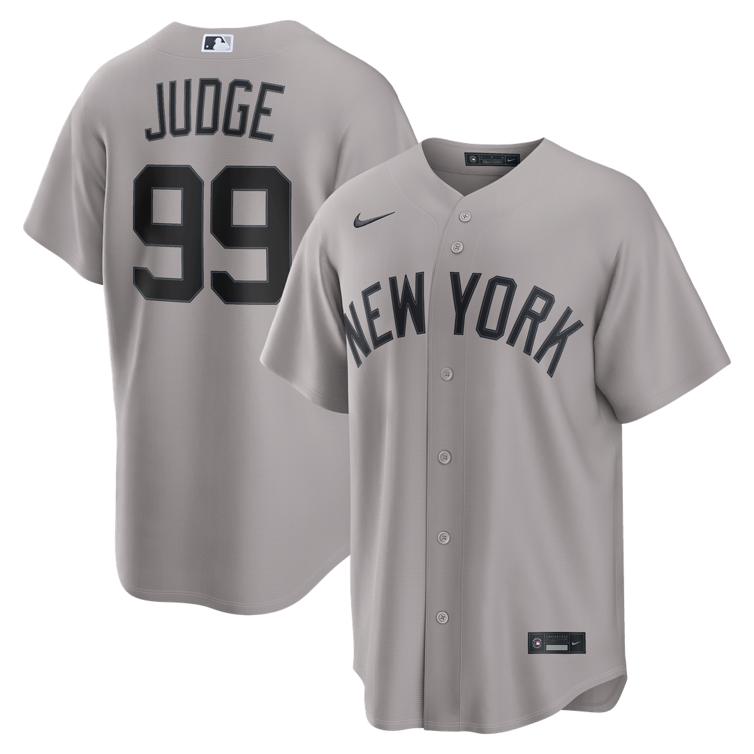New York Yankees Aaron Judge Nike Road Replica Jersey - Gray Team Jersey Sports Fan Apparel