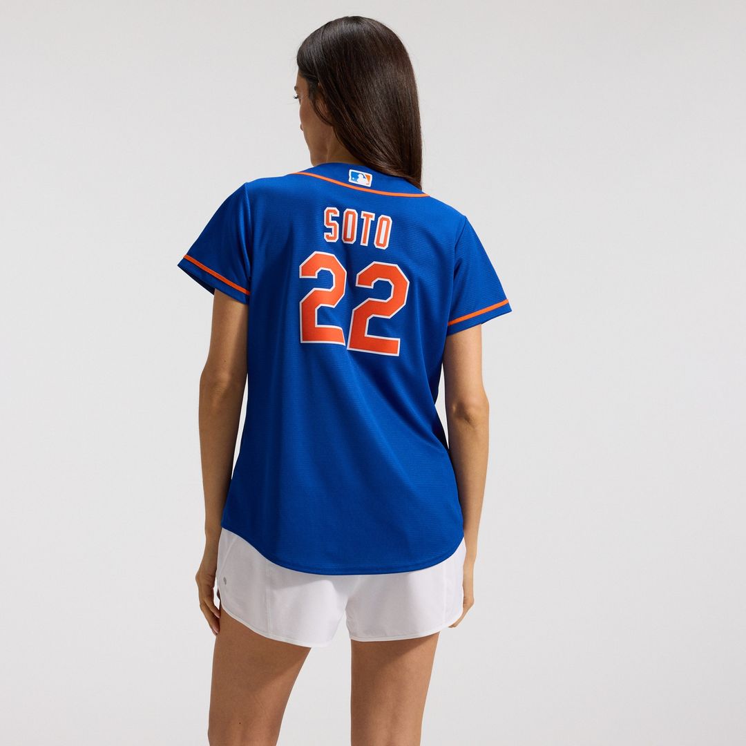 New York Mets Juan Soto Nike Women's Alternate Replica Baseball Jersey - Royal Team Jersey Sports Fan Apparel
