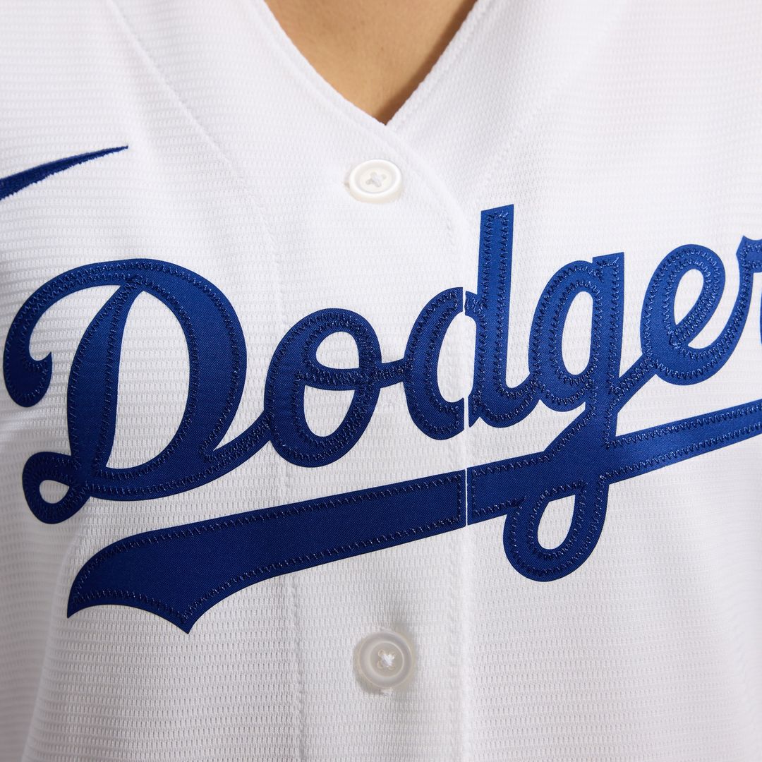 Los Angeles Dodgers Nike Women's Home Replica Jersey - White Team Jersey Sports Fan Apparel