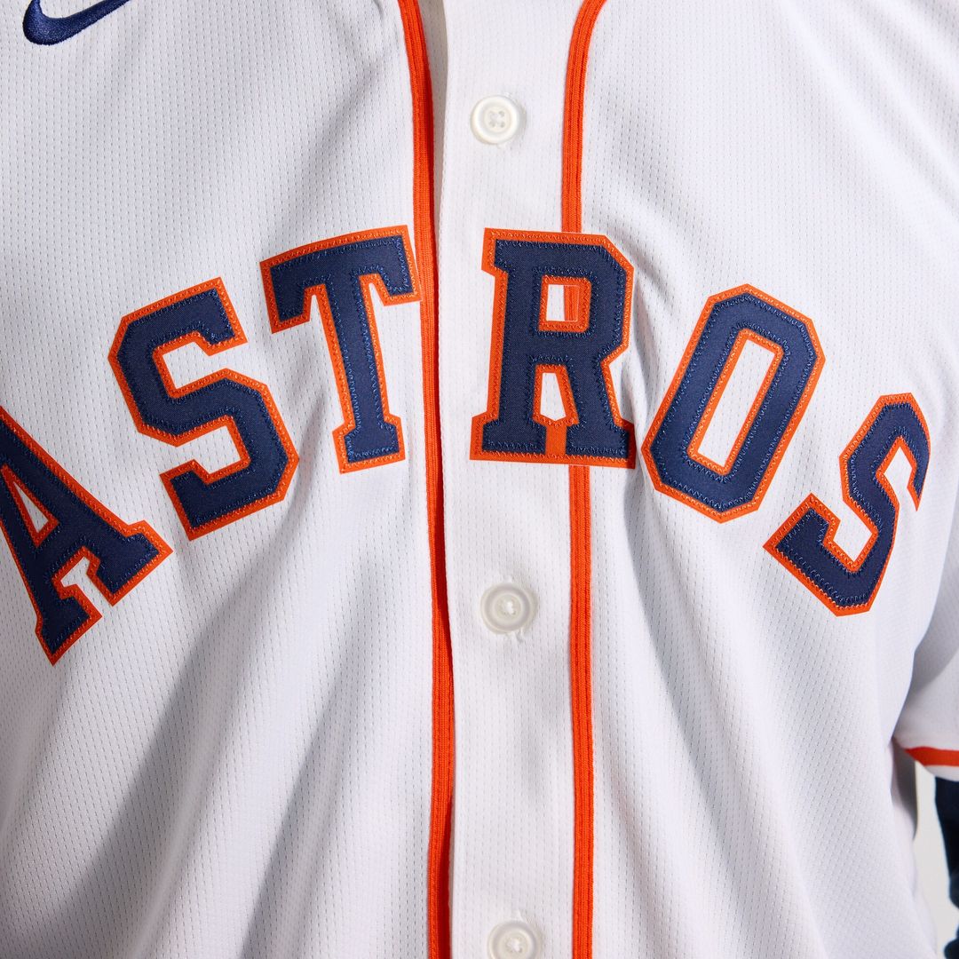 Houston Astros Nike Home Limited Jersey - White Team Jersey Sports Fan Apparel