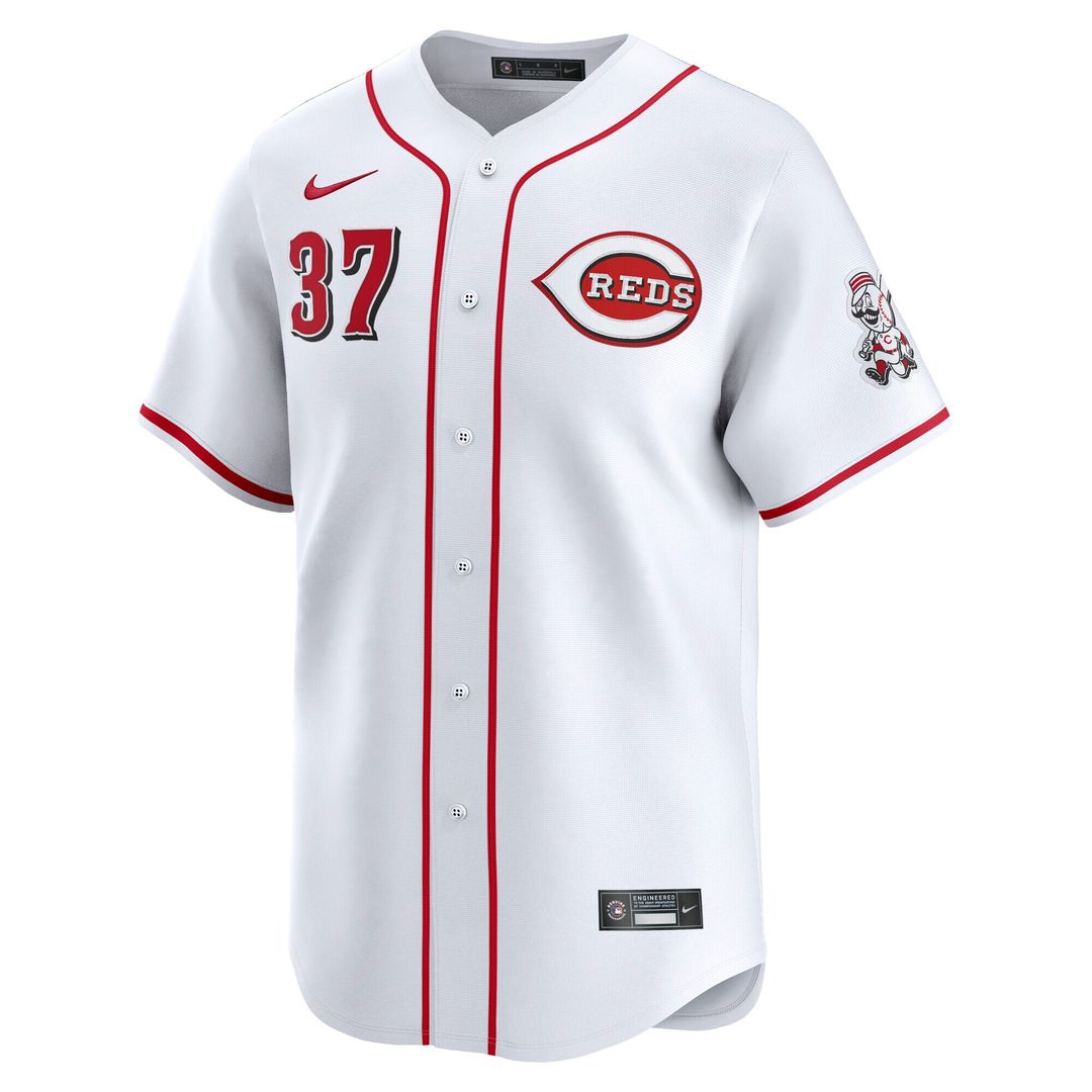 Cincinnati Reds Tyler Stephenson Nike Home Limited Player Jersey - White Team Jersey Sports Fan Apparel