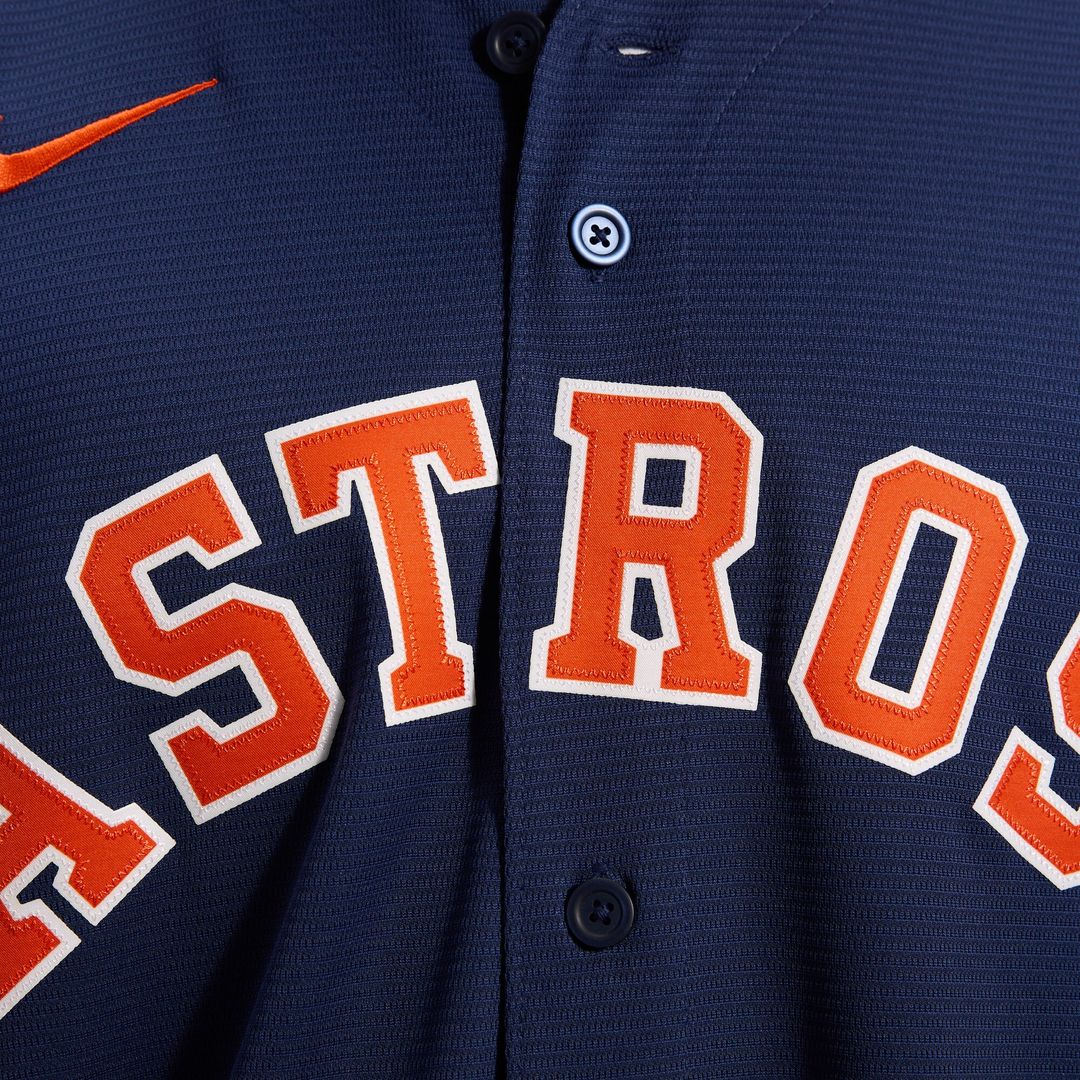 Houston Astros Jose Altuve Nike Alternate 2 Replica Jersey - Navy Team Jersey Sports Fan Apparel