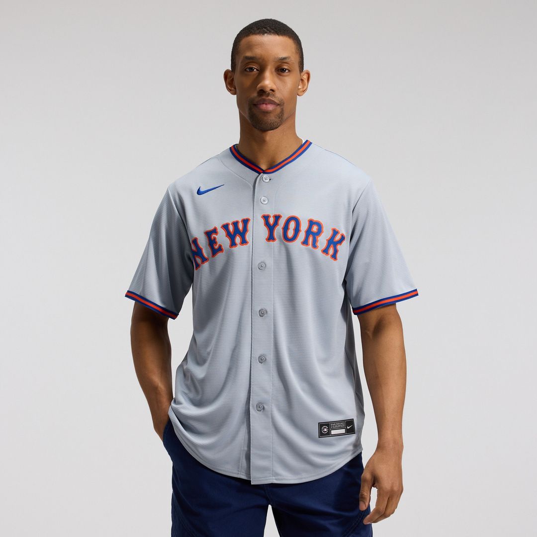 New York Mets Juan Soto Nike Road Replica Jersey - Gray Team Jersey Sports Fan Apparel