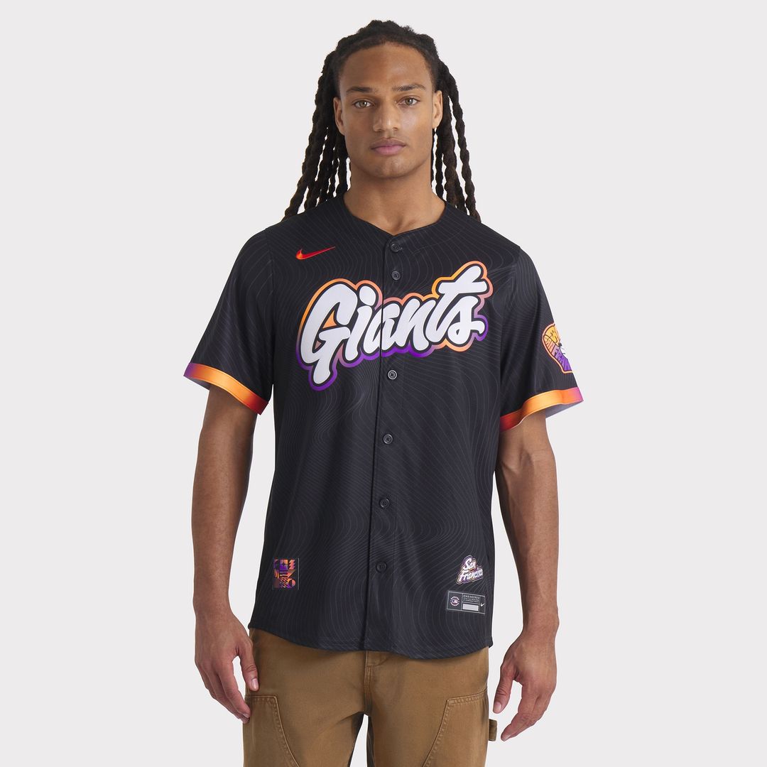 San Francisco Giants Nike 2025 City Connect Limited Jersey - Anthracite Team Jersey Sports Fan Apparel