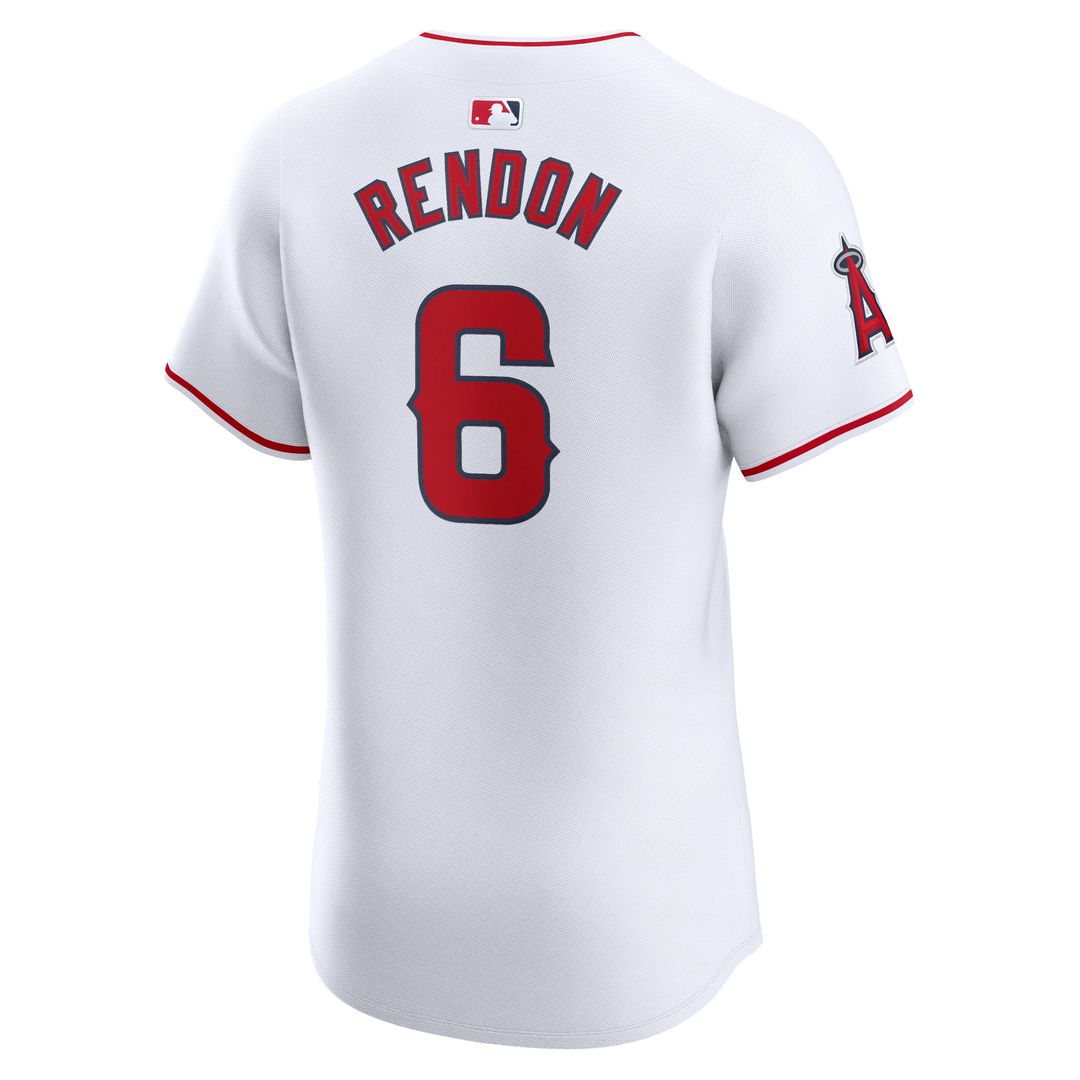 Los Angeles Angels Anthony Rendon Nike Home Elite Player Jersey - White Team Jersey Sports Fan Apparel